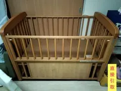 KATOJI ベビーベッド ハイタイプ 120×70 引取可能な方 川崎市宮前区 
