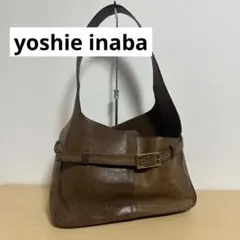 yoshie inaba レザー 本革 牛革　ショルダーバッグ y2kワンショルのサムネイル