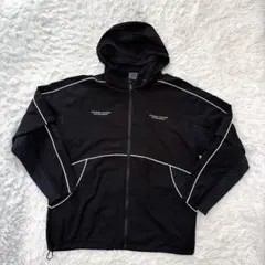 最新作 ユナイテッドアローズゴルフ ナイロンパーカー ブルゾン ジップ 黒