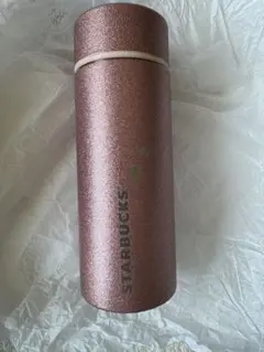 スタバ　ステンレスボトル　グリッター