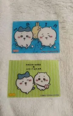 ちいかわ　クリアカードコレクション　ハチワレ　うさぎ