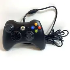【動作確認済】Xbox 360 有線コントローラー ブラック