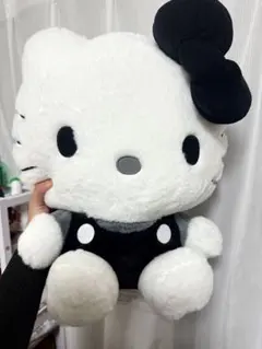 ハローキティ　モノクロドールGJ ぬいぐるみBIG