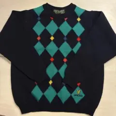 Lyle & Scott アーガイル柄 ニットセーター 9-10歳用のサムネイル