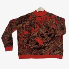 Desigual 長袖ニット 赤