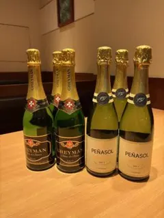 フランス&スペイン　 スパークリングワイン　6本セットのサムネイル