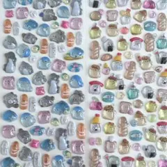 3Dシールおばけセット｜うみのいきもの＆たべもの