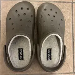 Crocs クロックス ボア付き サンダル M5W7 23センチ
