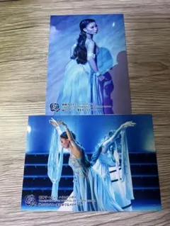 ハウステンボス歌劇団 ブロマイド2枚 麗心花さん/チームハピネス