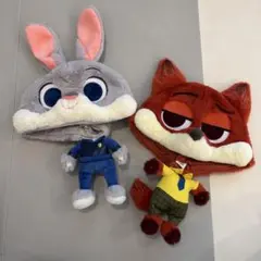 ズートピア ディズニー ジュディ ホップス ニック ワイルドファンキャップ 上海