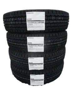 スタッドレス 145/80R12 LT ブリヂストン W300 （青687） スタッドレス 145/80R12 LT ブリヂストン W300 （青687） - メルカリ