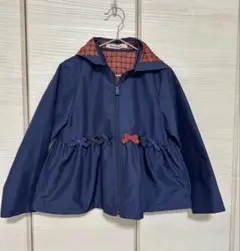 familiar フリル付きパーカー　120