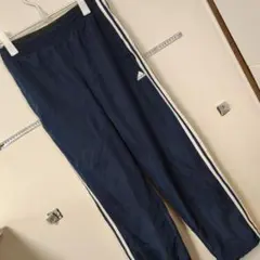 A94）00s adidas nylon wide pants y2k M