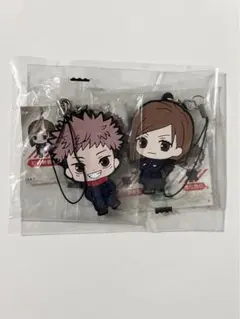 呪術廻戦 ラバーマスコット2 虎杖悠仁 釘崎野薔薇 セット