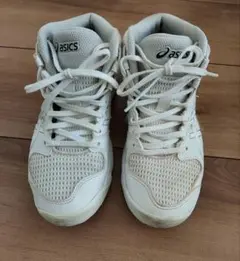 asics ホワイト ダンクショット バスケットボール