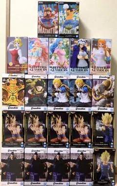 ワンピース ドラゴンボール キングダム ナルトGrandista 他 22体