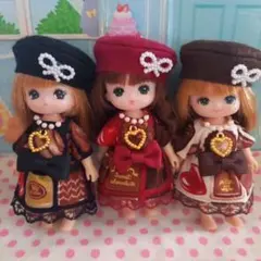 ミキちゃんマキちゃん　あおいちゃんハンドメイド服セット
