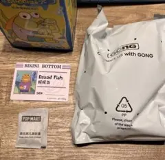 ポップマート スポンジボブ　ビキニボトムバディーズ　ビキニタウン　ぬいぐるみ