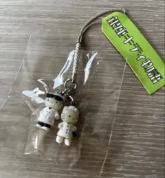 激レア◎銀座キティ物語◎2002◎キティ＆ダニエル◎ペア根付けストラップ