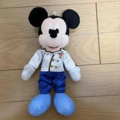 ミッキーマウス ディズニー プラザ ぬいぐるみバッジ ぬいば　ディレ
