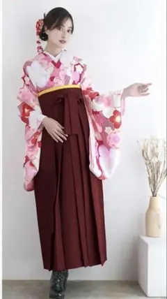 美品　卒業式袴4点セット