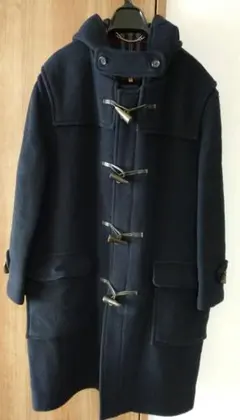 バーバリー ダッフルコート ネイビー 10REG