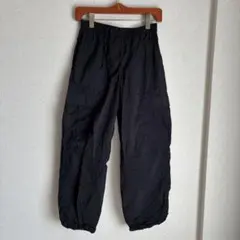 UNIQLO ユニクロ イージーカーゴパンツ ブラック　黒　S
