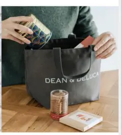 DEAN&DELUCA 2022 限定トートバッグSサイズ　ダークブラウン