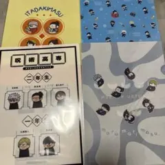 呪術廻戦　懐玉玉折　クリアファイル　五条悟　夏油傑　家入硝子　さしす