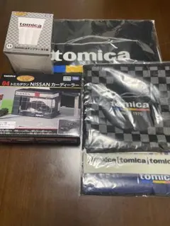 トミカ トミカタウンカーディーラー,タオル,タンブラー　セット　トミカくじ