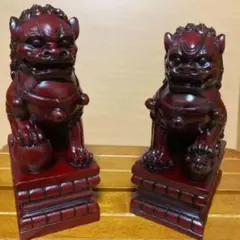 縁起物　置物　中国　台湾　石彫刻　祥獅　2個　アンティーク　美術品 2026年最新】祥獅の人気アイテム - メルカリ