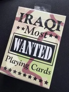 IRAQI Most Wanted トランプ 新品未開封