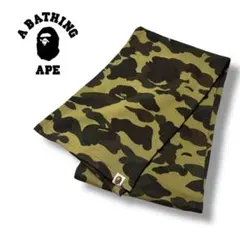 希少‼️1st CAMO柄★A BATHING APE エイプ BAPEマフラー A BATHING APE マフラー GORE-TEX WIND STOPPER 1ST CAMO POCKET