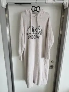 ジェラートピケ　スヌーピージャガーワンピース