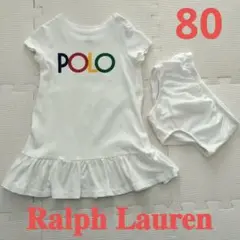 Ralph Lauren 半袖ワンピース 12M(80cm)