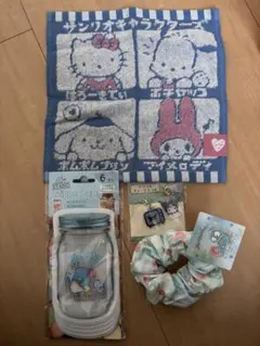 サンリオキャラクターズ 雑貨 まとめ売り ハンギョドン キティ マイメロ　クロミ