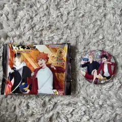 ハイキュー!! 缶バッジビスケット 西谷夕・夜久衛輔
