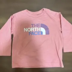 THE NORTH FACE ピンク長袖Tシャツ