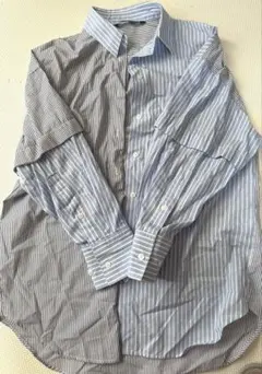 ZARA ストライプ 長袖シャツ XS