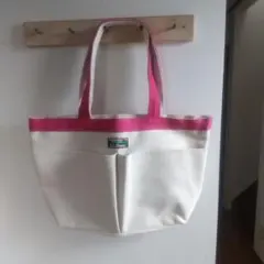 新品未使用/L.L.Bean トートバッグ　キャンパス　ピンクのサムネイル