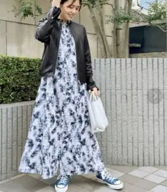 ジャーナルスタンダード ヘイズプリントロングワンピース