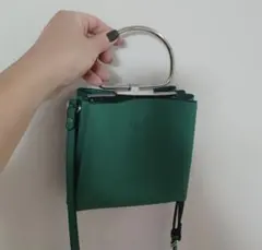 ZARA⭐️グリーン　ミニショルダーバッグのサムネイル