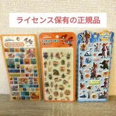 a*e様 ズートピア ブロックシール ステッカー ぷくぷくシール ディズニーシー