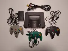 Nintendo 64 コントローラー3台 ゲーム5本 動作品ですがジャンク扱い