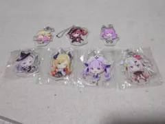 ホロライブVtuberキャラクター アクリルキーホルダー 7個セット