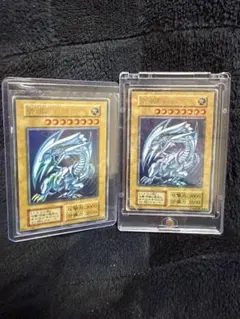 遊戯王 青眼の白龍 ブルーアイズホワイトドラゴン 2枚セットのサムネイル