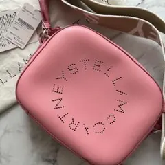 【新品、タグ付き】ステラマッカートニー ロゴ クロスボディ カメラバッグ