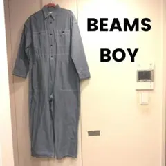 新品未使用 BEAMS BOYビームスボーイシャンブレー薄手デニムオールインワン 新品未使用 BEAMS BOYビームスボーイシャンブレー薄手デニム