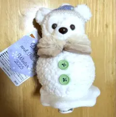 ディズニーシー　ダッフィー　シークレットオブスノーウィーデイ　肩のせぬいぐるみ