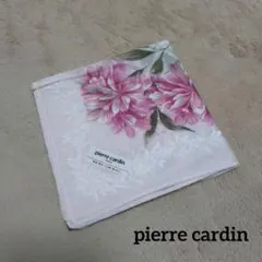 【新品未使用】ピエール・カルダン ハンカチ 花柄 ピンク